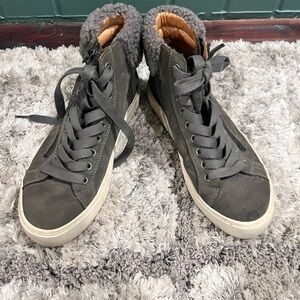 UGG Gray Men's High-Top Sneakers